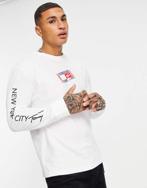 Tommy jeans t store shirt full sleeve