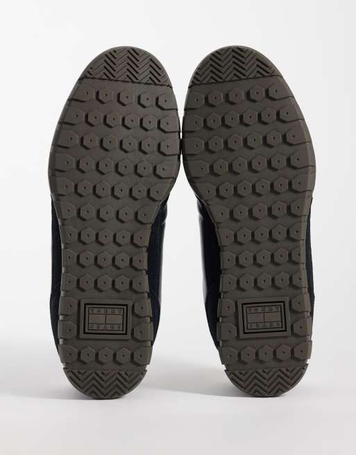 Tommy Jeans sneakers basse in pelle premium nere, 5 di 5