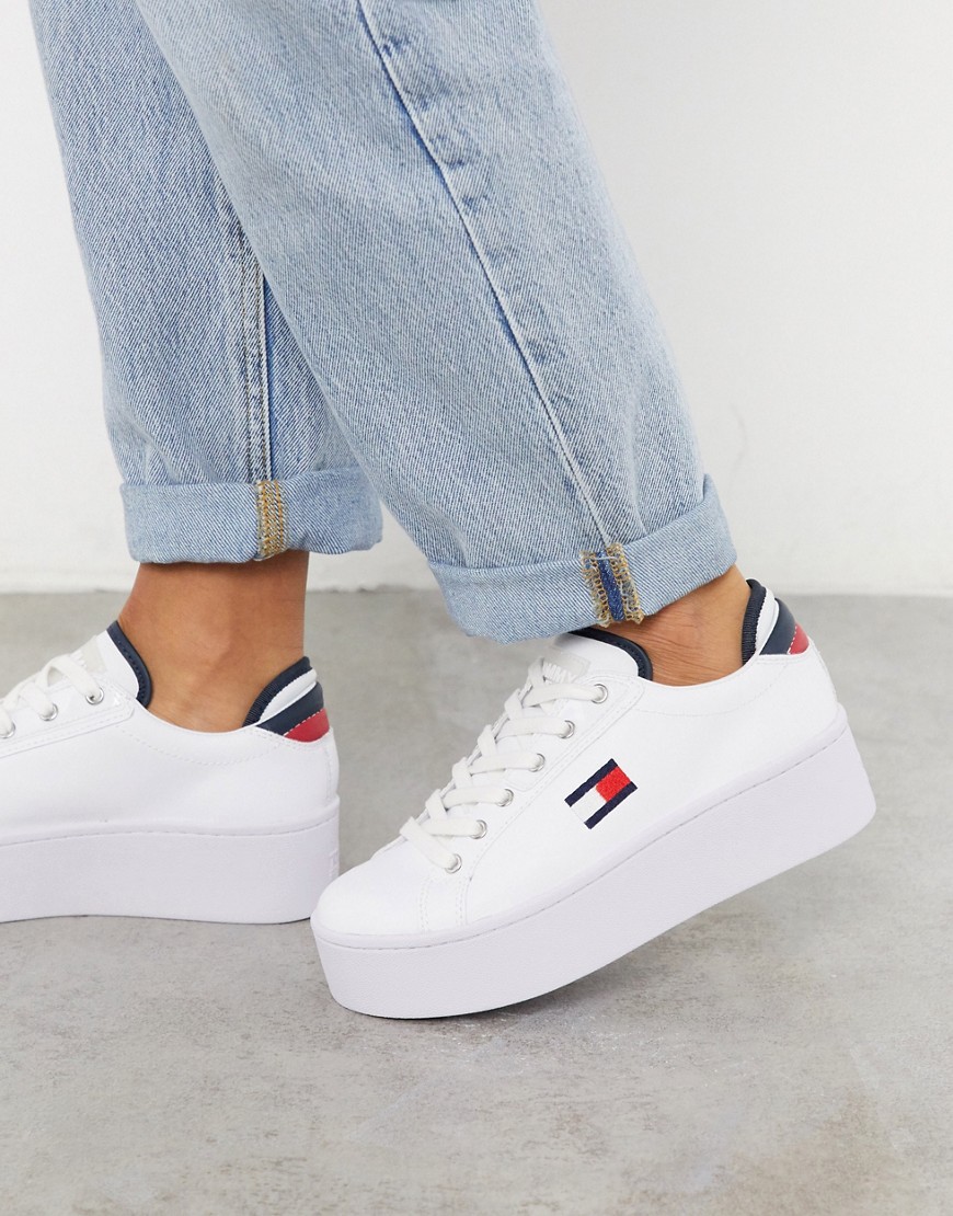 Tommy Jeans - Sneakers  flatform-Bianco