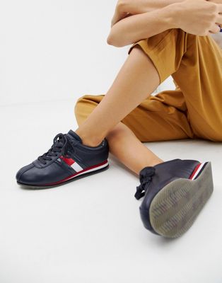 Tommy Jeans Sneakers-Marinblå