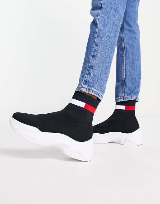 Tommy jeans on sale sock trainers