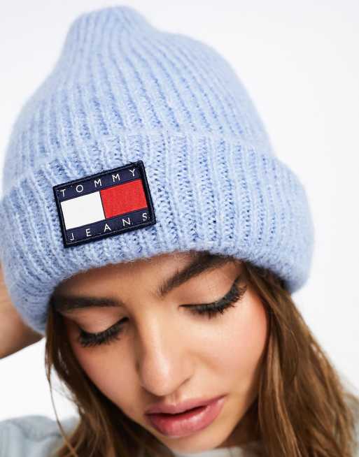 Tommy Jeans soft ready in | ASOS beanie hat chambray blue