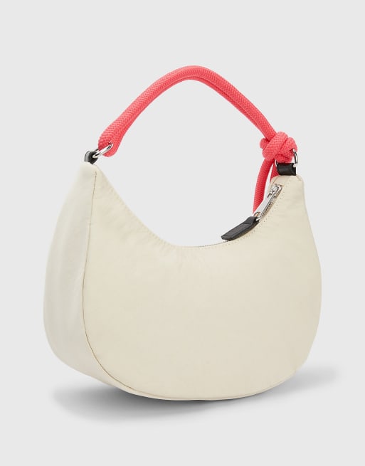 Tommy Jeans Sommerliche Schultertasche in Beige fur den Strand
