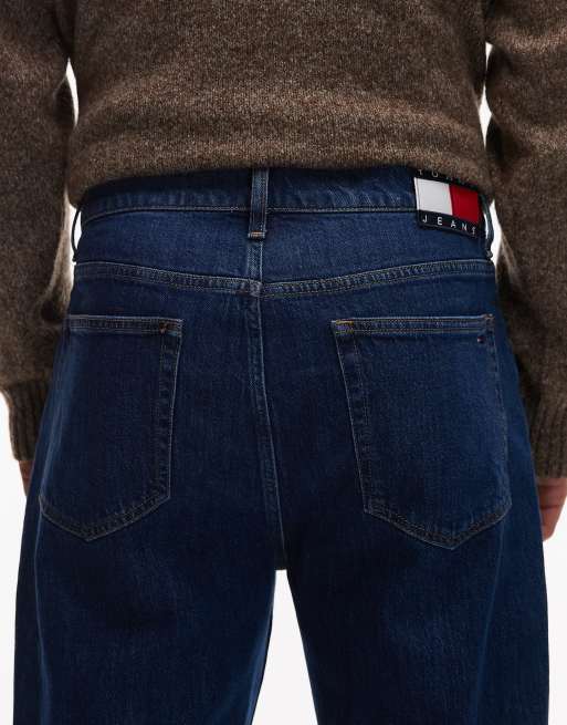 Tommy Jeans – Sonny – Mörktvättade, avsmalnande jeans i regular fit , 5 av 5