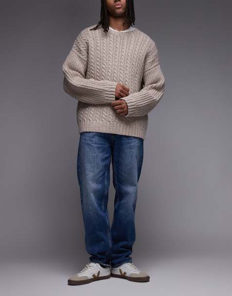 Tommy Jeans - Sonny - Normale toelopende selvedge jeans in mid-wash - view 1