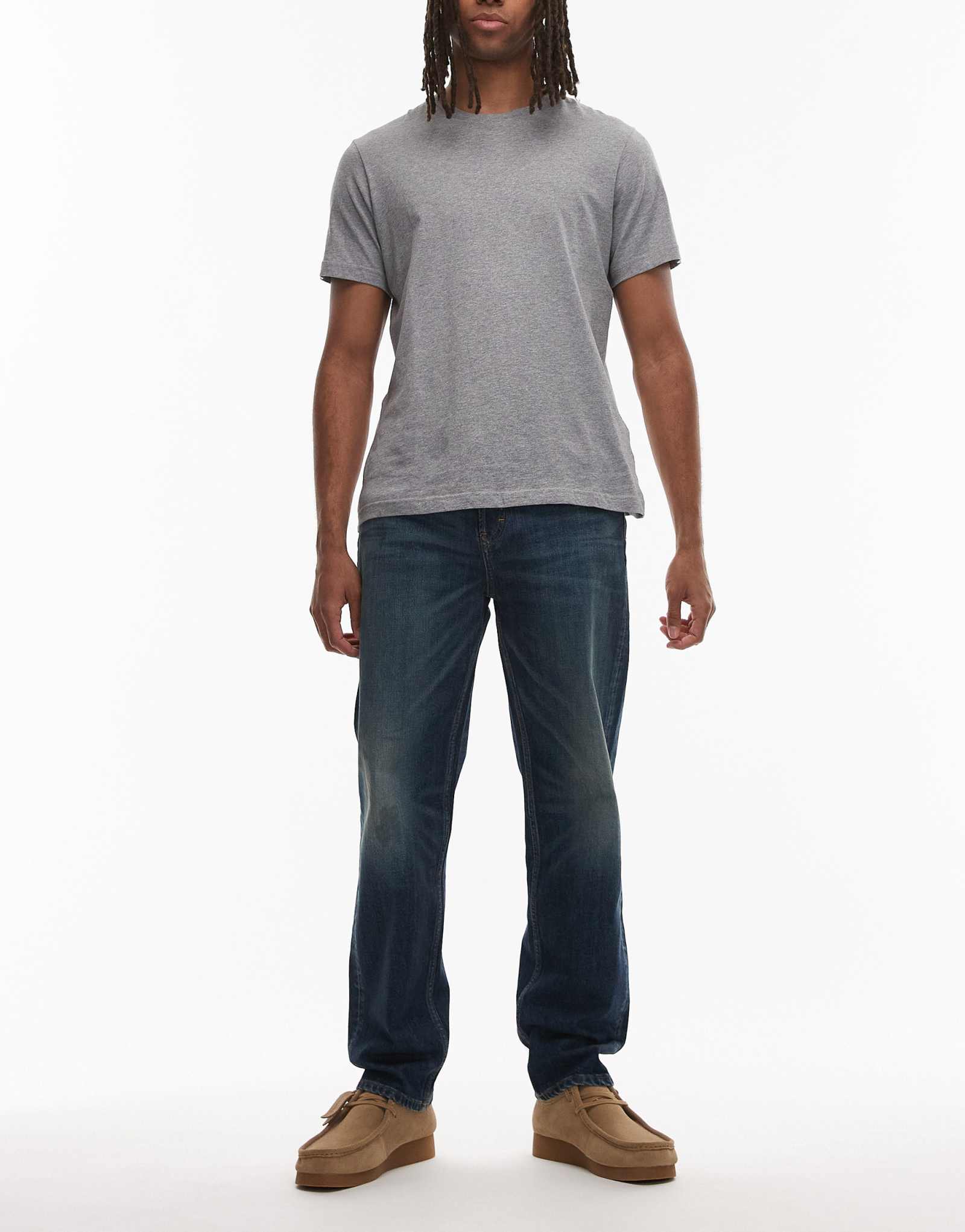 Обычные джинсы Tommy Jeans Sonny зауженного кроя в темном гранжевом стиле, постиранные