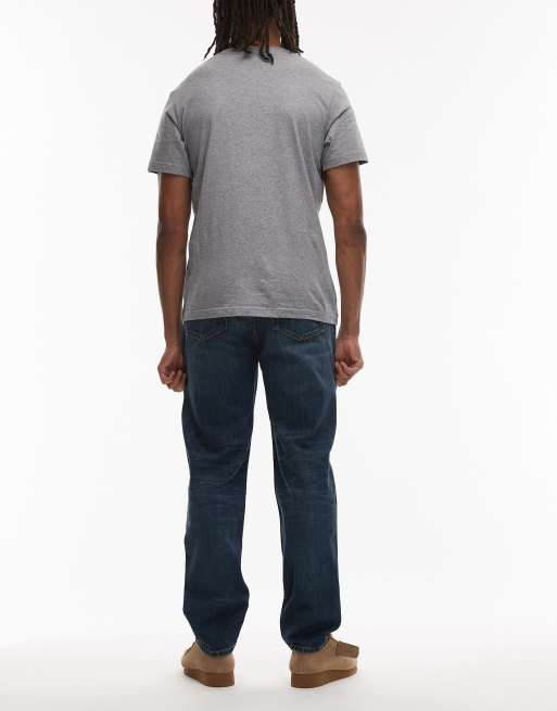 Tommy Jeans Sonny regular tapered jeans in dark grunge wash, 3 of 5