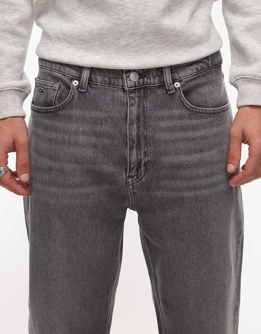 Tommy Jeans - Sonny - Vasket grå tapered jeans i regular fit, 5 af 5