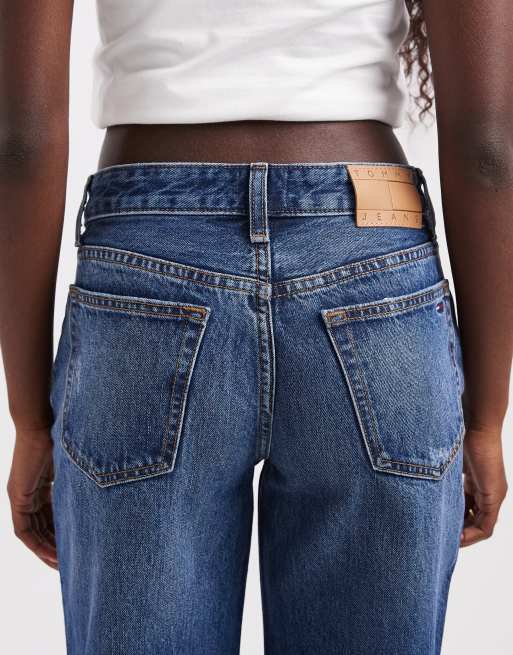 Tommy Jeans Sophie jean droit taille basse délavage moyen, 4 de 5