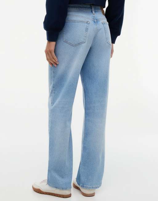 Tommy Jeans Sophie jean droit taille basse en denim clair, 7 de 7