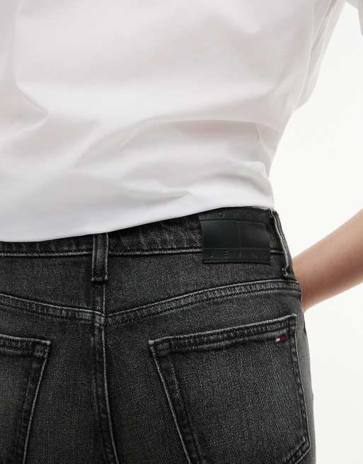 Tommy Jeans Sophie jean droit taille basse noir cendre, 5 de 7