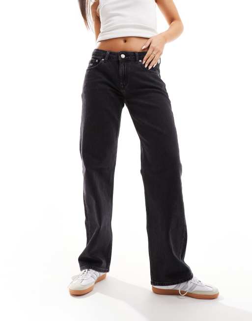 Tommy Jeans - Sophie - Jeans dritti a vita bassa neri, 3 di 5