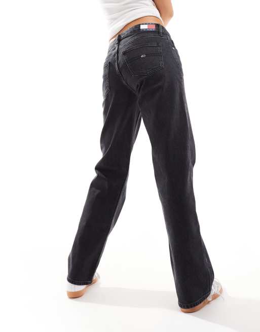 Tommy Jeans - Sophie - Jeans dritti a vita bassa neri, 5 di 5
