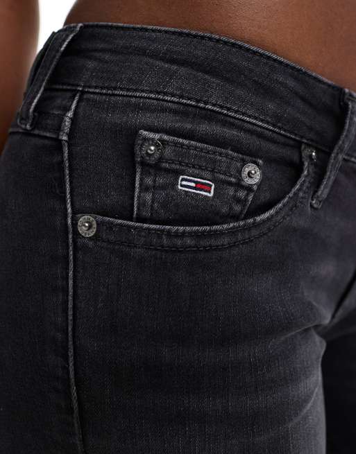 Tommy Jeans Sophie low rise skinny jeans in black, 4 of 5
