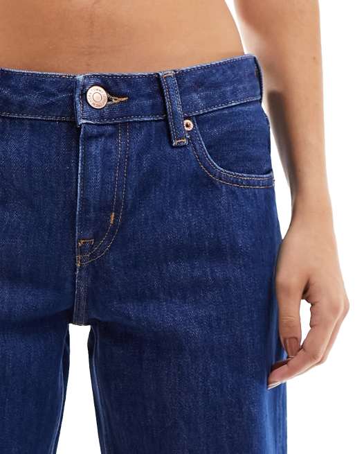 Tommy Jeans Sophie low rise straight leg jeans in dark wash, 4 of 5