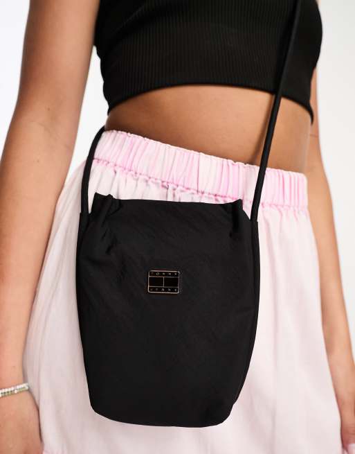 Tommy Jeans - Sort crossbody-telefontaske
