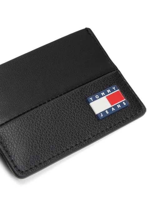 Tommy Jeans - Sort kortholder med klassisk flaglogo , 3 af 4