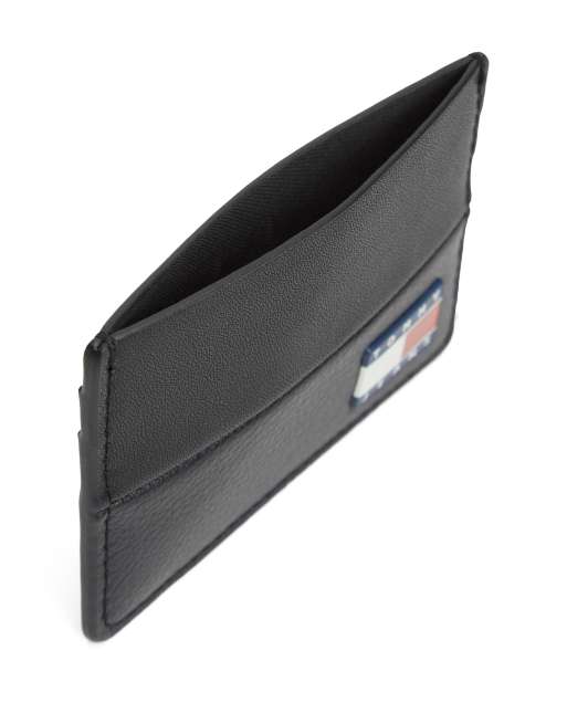 Tommy Jeans - Sort kortholder med klassisk flaglogo , 4 af 4