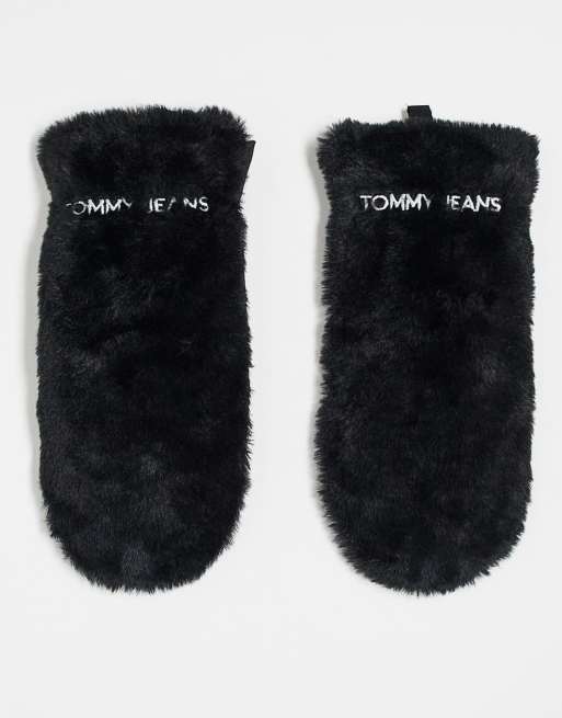 Tommy Jeans - Sorte pelsvanter