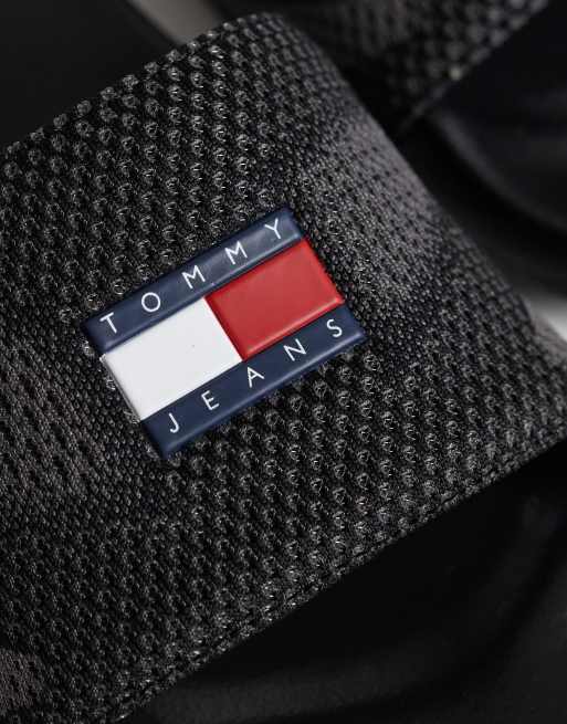 Tommy Jeans - Sorte sliders med logo, 3 af 4