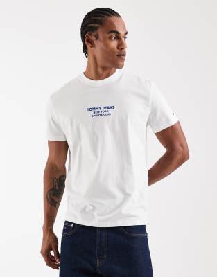 Tommy Jeans Sports Club T-shirt In White