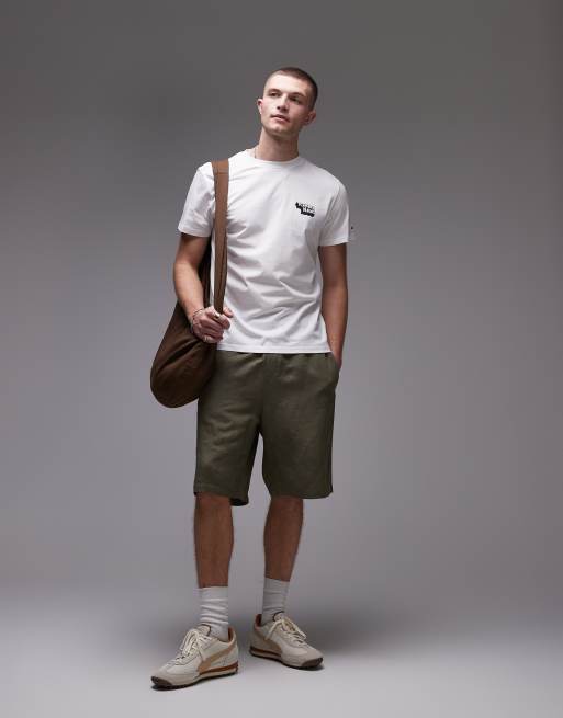 Tommy Jeans stack logo t-shirt in white, 3 of 4