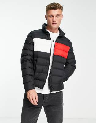 Tommy Jeans padded jacket in black - ASOS Price Checker