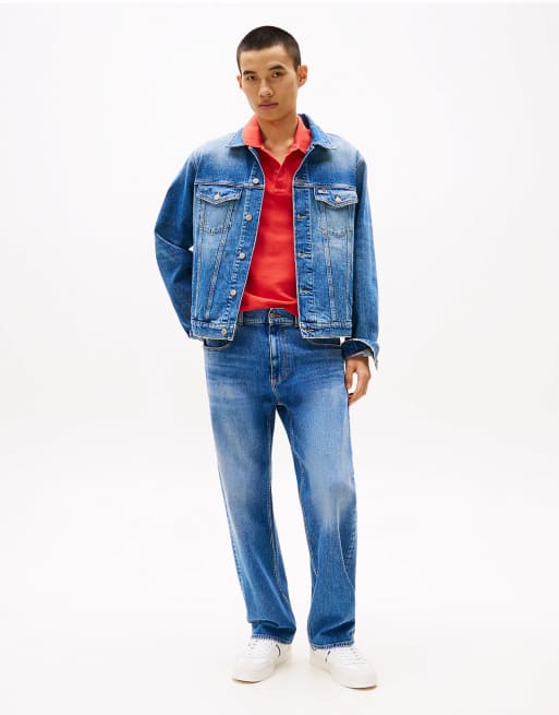 Tommy Jeans – Straight Jeans in Dunkelblau, 3 von 5