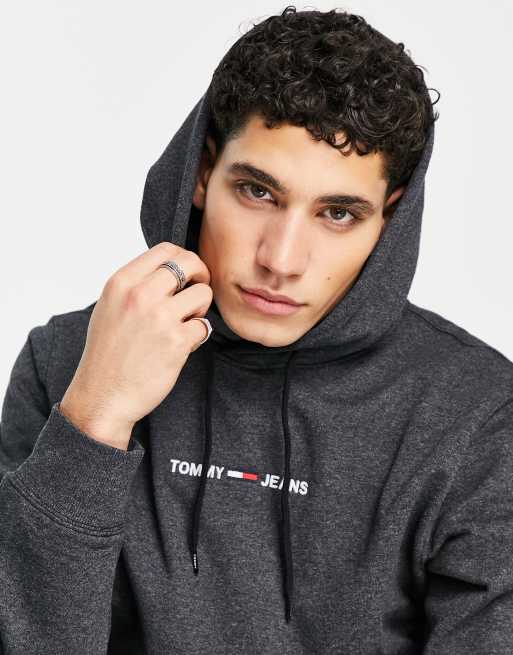 Tommy jeans grey online hoodie