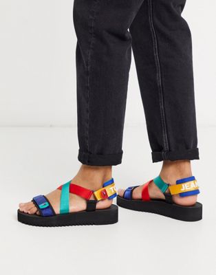 tommy strap sandals