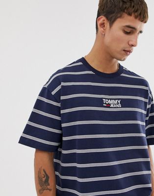 tommy jeans striped shirt