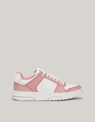 Tommy Jeans - Strukturierte Sneaker in Rosé-Rosa