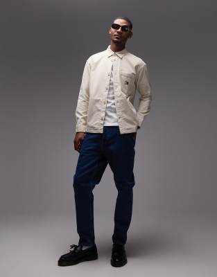 Tommy Jeans - Surchemise en velours côtelé - Beige - view 1