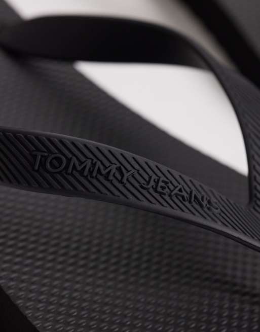 Tommy Jeans – Svarta flip flops med logga, 3 av 4