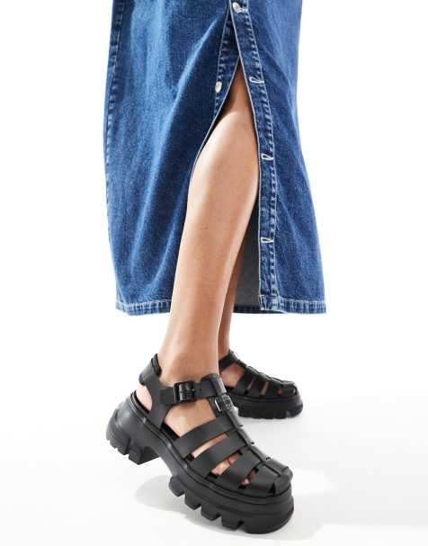 Tommy Jeans – Svarta sandaler i fiskarstil - view 1