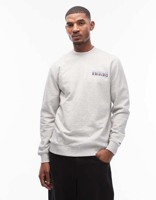 Tommy Jeans - Sweat avec imprimé 1985 effet dégradé sur la poitrine - Gris, 3 de 5