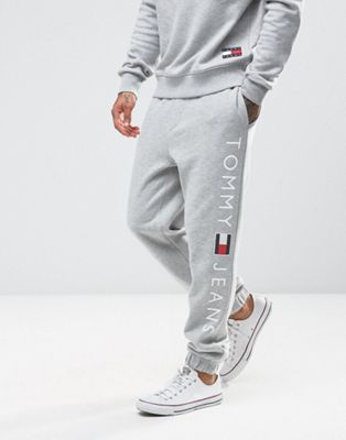 Tommy Jeans Sweat | in ASOS Fit Regular Pants Gray Logo