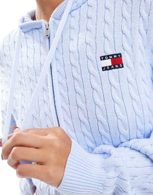 Tommy Jeans Tommy Hilfiger Sweatjacke Blau Full Zip Tommy Hilfiger