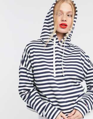 tommy jeans striped hoodie