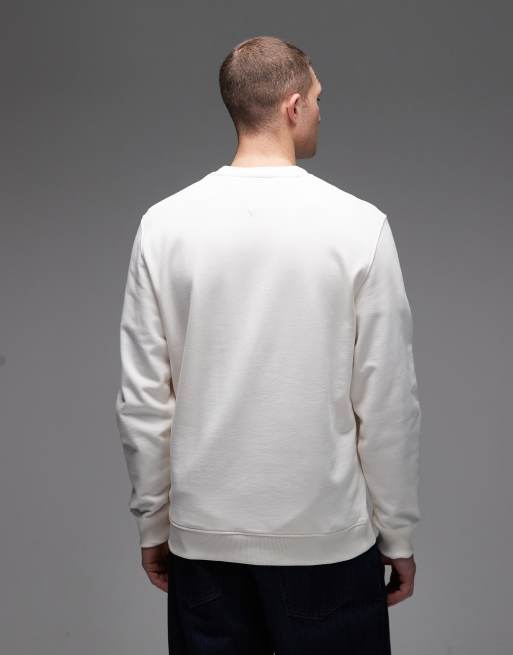 Tommy Jeans - Sweatshirt met grote Flag in wit, 3 van 5