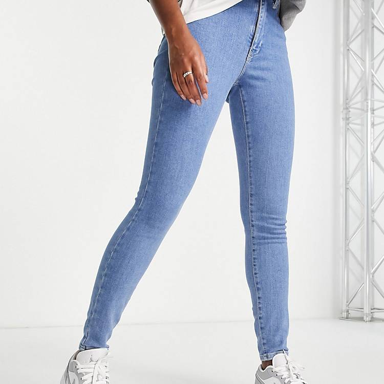 Tommy Jeans sylvia high rise super skinny jean in mid wash | ASOS