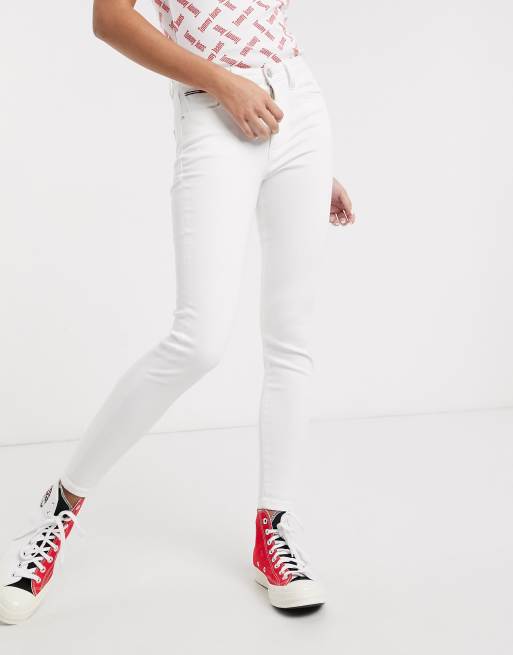 Tommy Jeans Sylvia Jean super skinny Blanc ASOS
