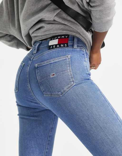 Tommy Jeans - Sylvia - Jeans super skinny a vita alta lavaggio medio, 2 di 4