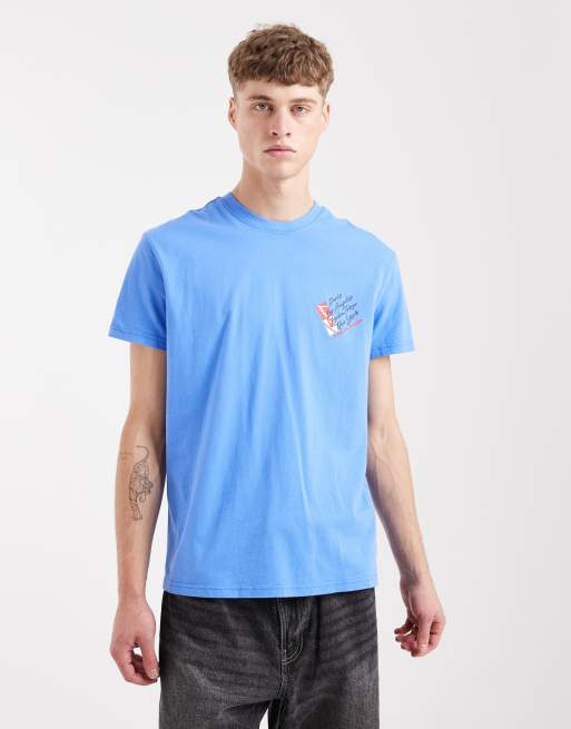 Tommy Jeans - T-shirt à logo - Bleu, 3 de 5
