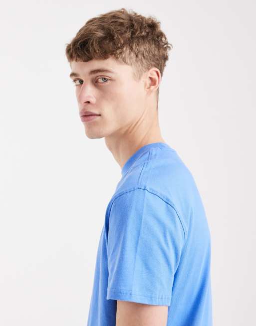 Tommy Jeans - T-shirt à logo drapeau - Bleu, 4 de 5