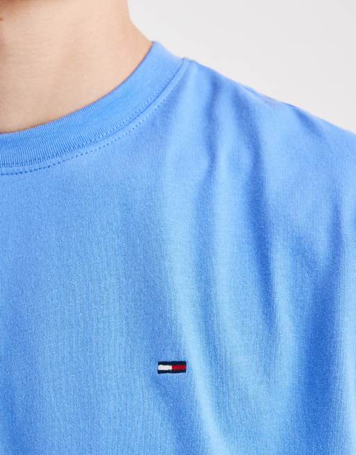 Tommy Jeans - T-shirt à logo drapeau - Bleu, 5 de 5