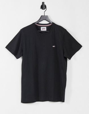 Tommy Jeans flag logo t-shirt in black - ASOS Price Checker