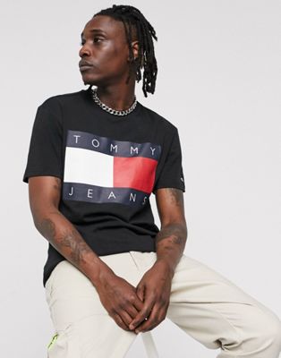 Tommy Jeans - T-shirt avec grand logo 