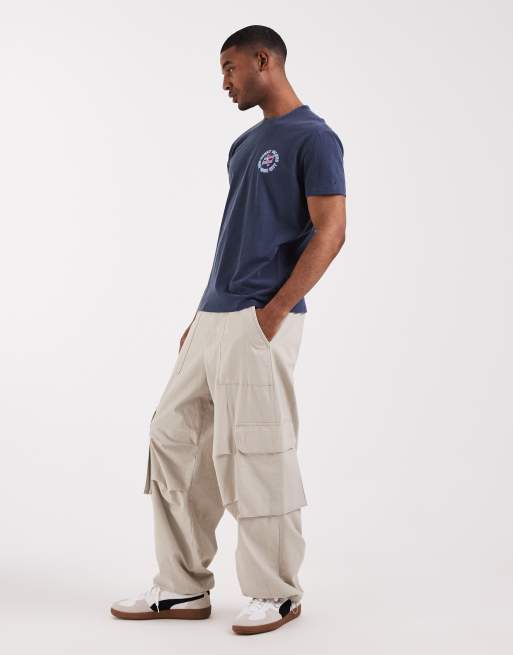 Tommy Jeans - T-shirt avec imprimé néon au dos - Bleu marine, 2 de 5