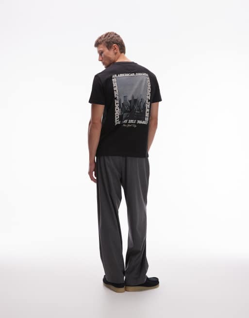 Tommy Jeans - T-shirt avec imprimé photo estampé - Noir, 2 de 5
